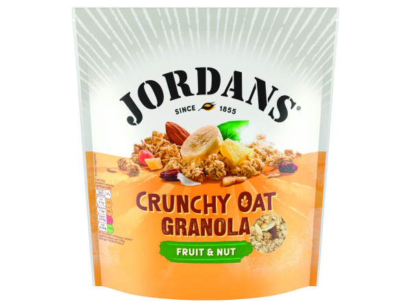 GRANOLA YẾN MẠCH GIÒN VỚI TRÁI CÂY VÀ HẠT JORDANS